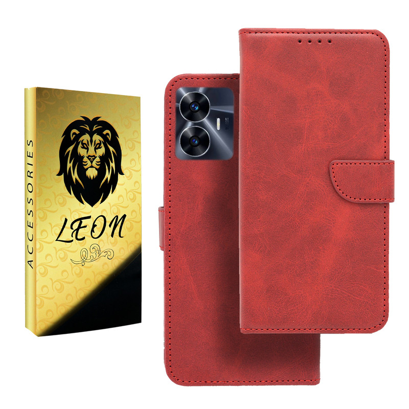 کیف کلاسوری لئون مدل Khoshi Yo مناسب برای گوشی موبایل ریلمی C55