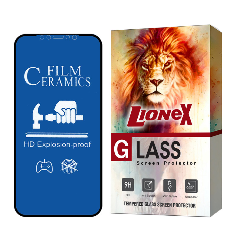 محافظ صفحه نمایش سرامیکی مات لایونکس مدل CERAMICL مناسب برای گوشی موبایل اپل iPhone 11 Pro / XS / X