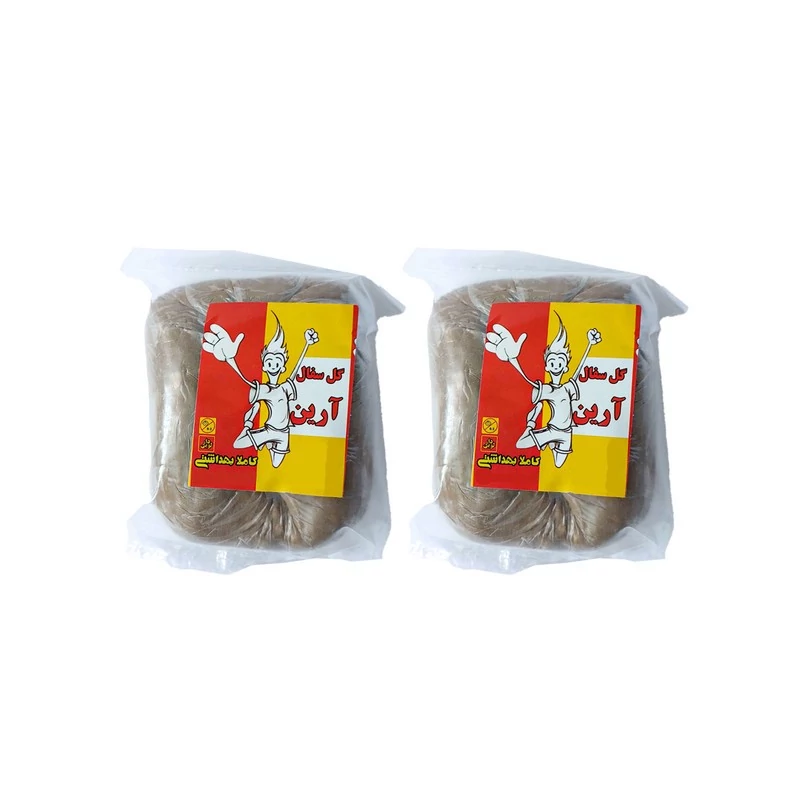 گل سفالگری آریا مدل لویی بسته دو عددی کد2