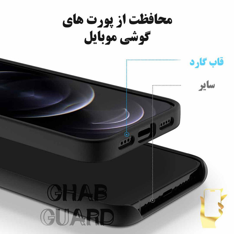 کاور قاب گارد مدل SILICONGH مناسب برای گوشی موبایل سامسونگ Galaxy A12 / A12 Nacho / M12 / F12