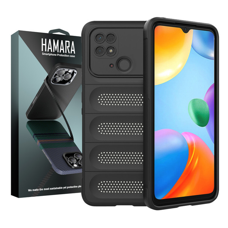 کاور هامارا مدل AirFlex مناسب برای گوشی موبایل شیائومی Poco C40 / Redmi 10 Power / Redmi 10C