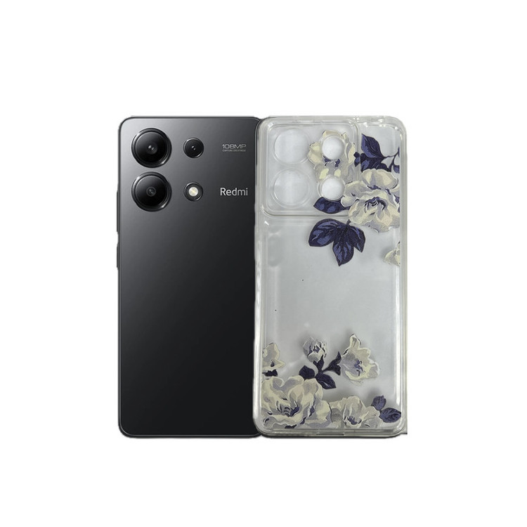 کاور طرح گل رز مناسب برای گوشی موبایل شیائومی Redmi Note 13 4g