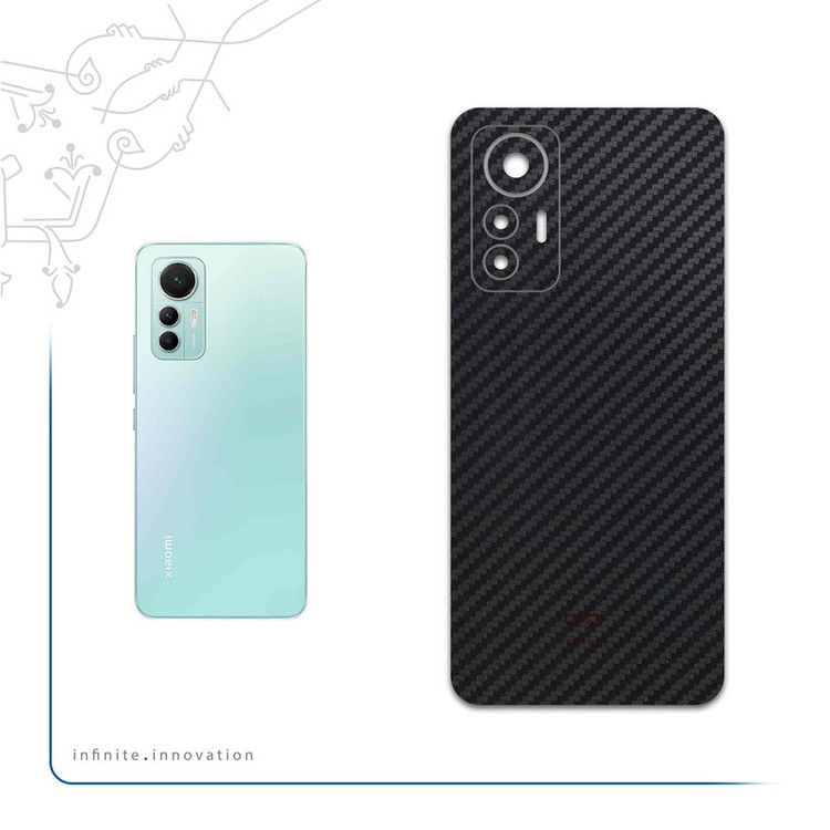 برچسب پوششی ماهوت مدل Carbon-Fiber مناسب برای گوشی موبایل شیائومی 12 Lite