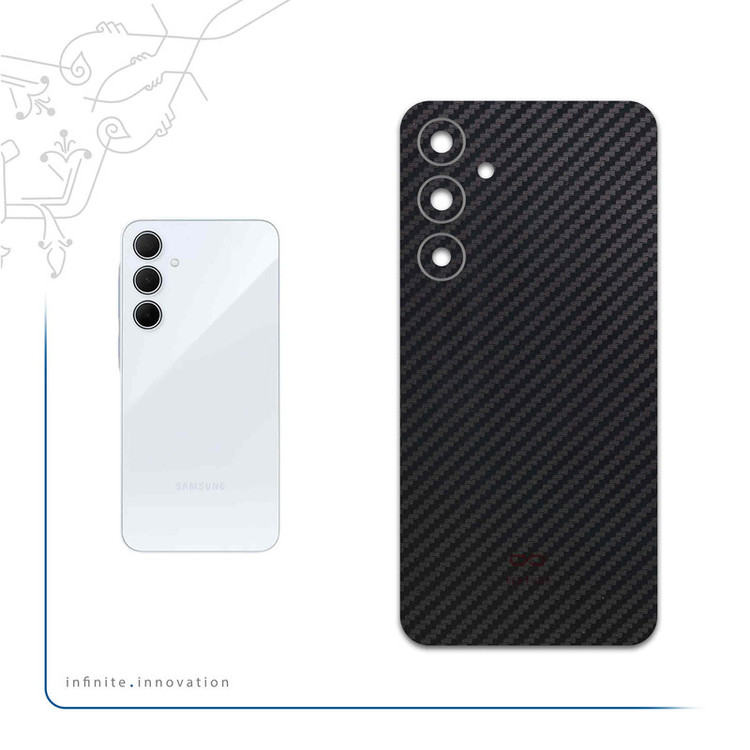 برچسب پوششی ماهوت مدل Carbon-Fiber مناسب برای گوشی موبایل سامسونگ Galaxy A55