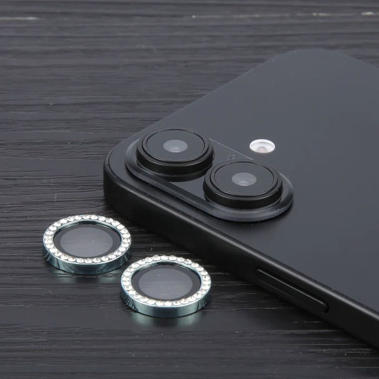 کاور مسیر مدل Clear MG-safe Diamond Lens مناسب برای گوشی موبایل اپل iPhone 16 به همراه محافظ لنز