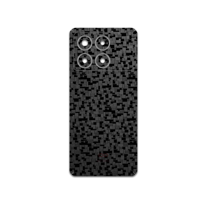 برچسب پوششی ماهوت مدل Black-Silicon مناسب برای گوشی موبایل شیائومی Poco X6 Pro