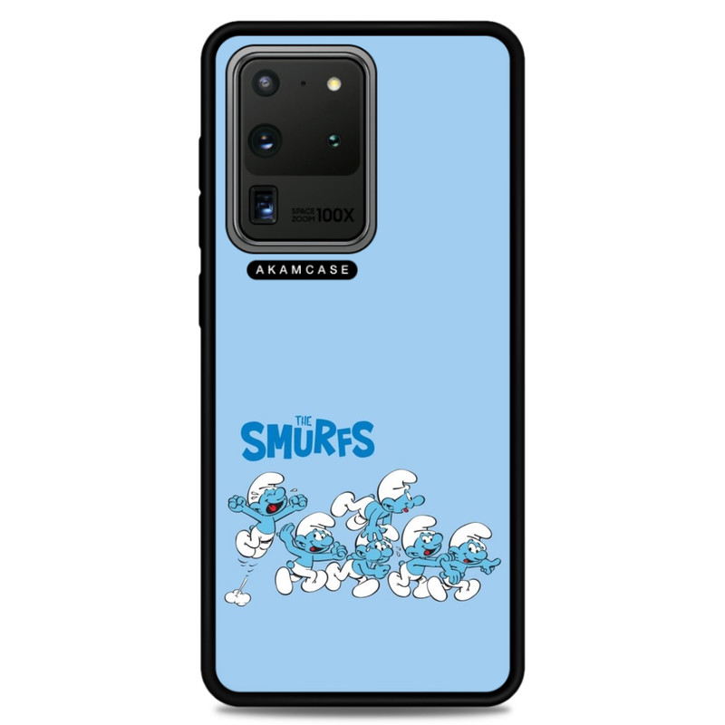 کاور آکام مدل AMC-WSGS20U-SMURFS-27 مناسب برای گوشی موبایل سامسونگ Galaxy S20 Ultra