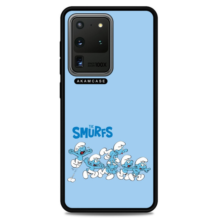 کاور آکام مدل AMC-WSGS20U-SMURFS-27 مناسب برای گوشی موبایل سامسونگ Galaxy S20 Ultra