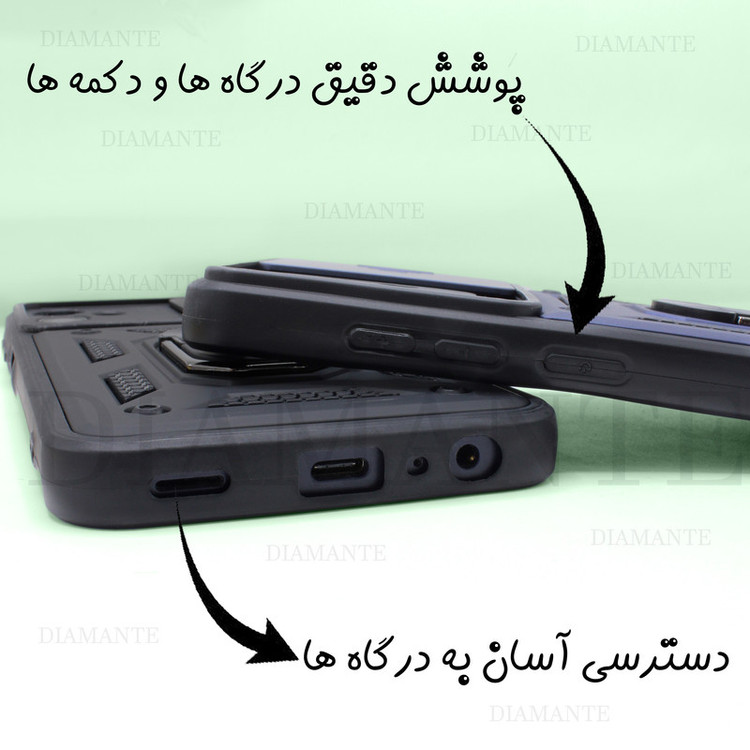 کاور دیامانته مدل Circle Ros مناسب برای گوشی موبایل شیائومی Redmi 12C