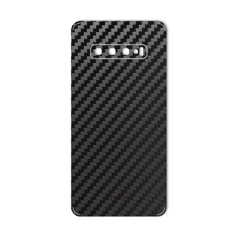 برچسب پوششی ماهوت طرح Carbon-Fiber مناسب برای گوشی موبایل سامسونگ S10