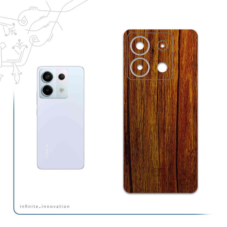 برچسب پوششی ماهوت مدل Orange-Wood مناسب برای گوشی موبایل شیائومی Redmi Note 13 Pro 5G