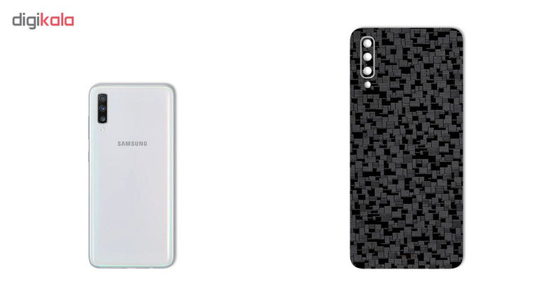 برچسب پوششی ماهوت مدل Silicon-Texture مناسب برای گوشی موبایل سامسونگ Galaxy A70