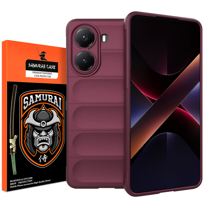 کاور سامورایی مدل Uflax مناسب برای گوشی موبایل شیائومی Poco X7 Pro