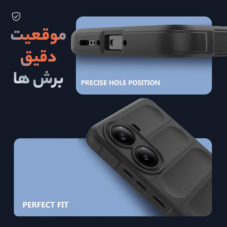 کاور سامورایی مدل Uflax مناسب برای گوشی موبایل شیائومی Poco X7 Pro