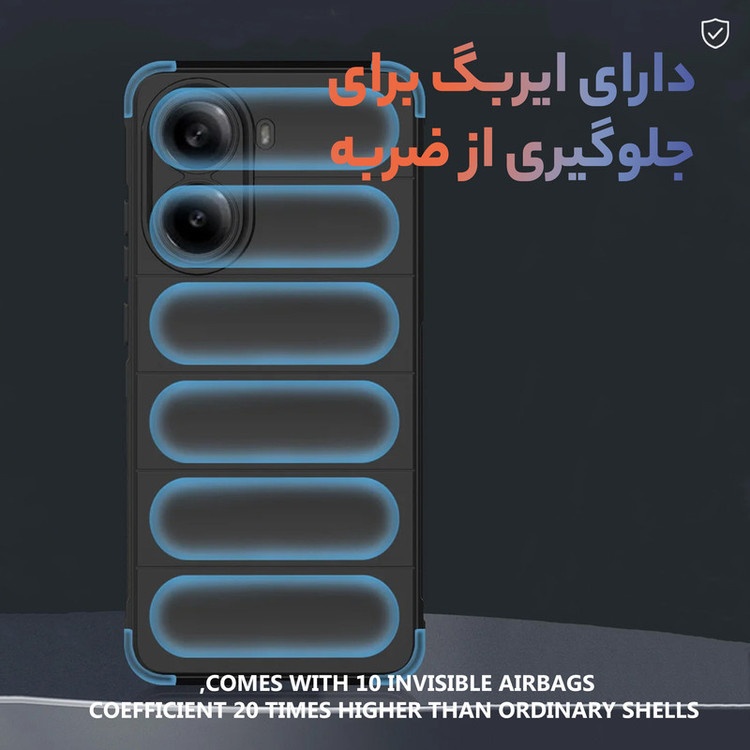 کاور سامورایی مدل Uflax مناسب برای گوشی موبایل شیائومی Poco X7 Pro