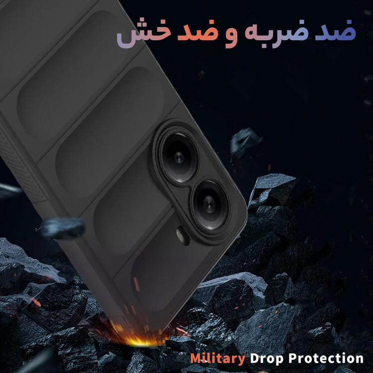 کاور سامورایی مدل Uflax مناسب برای گوشی موبایل شیائومی Poco X7 Pro