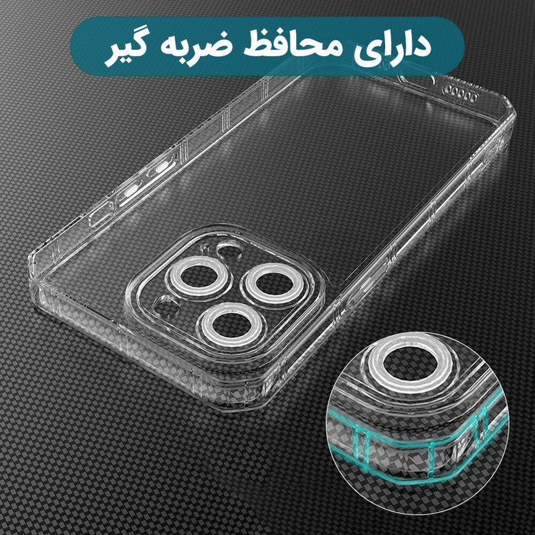 کاور ونزو مدل Crystal مناسب برای گوشی موبایل اپل iPhone 7 Plus / 8 Plus