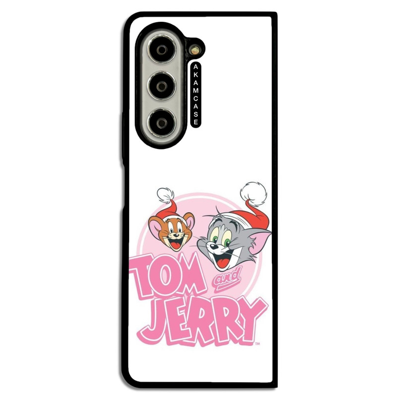 کاور آکام مدل AMC-WSGZFOLD5-TOM & JERRY11 مناسب برای گوشی موبایل سامسونگ Galaxy Z Fold 5