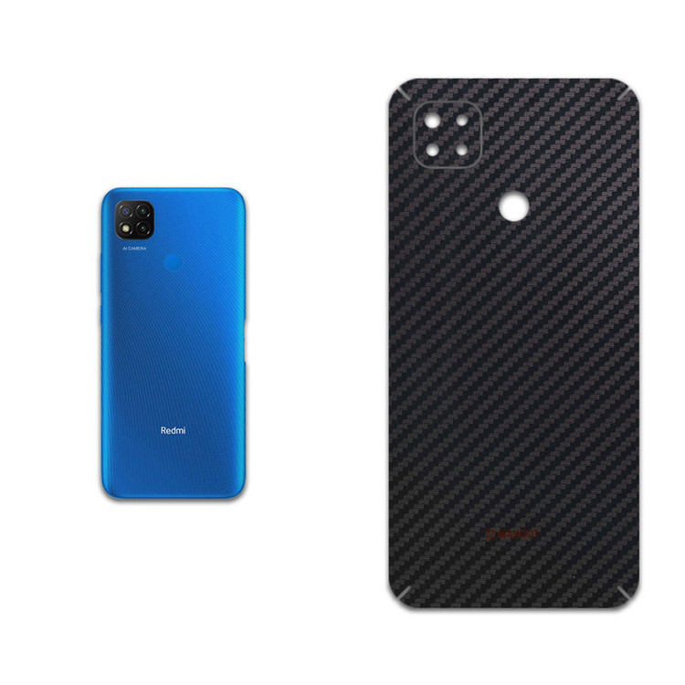 برچسب پوششی ماهوت مدل Carbon-Fiber مناسب برای گوشی موبایل شیائومی Redmi 9C NFC