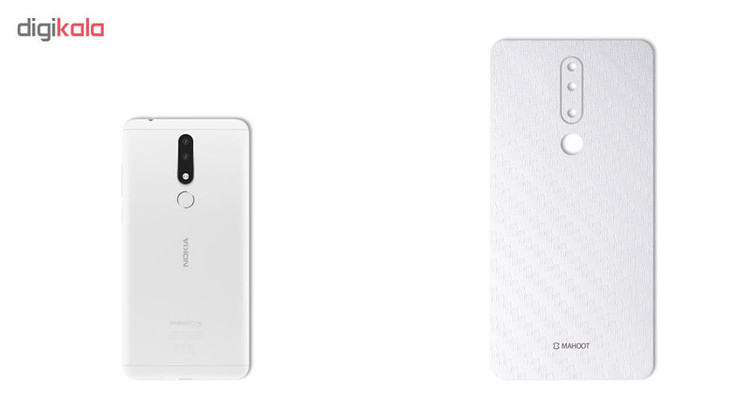برچسب پوششی ماهوت طرح Carbon-Fiber مناسب برای گوشی موبایل نوکیا 3.1plus