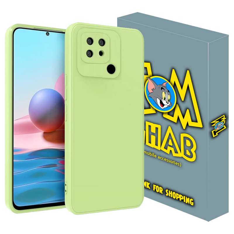 کاور تام قاب مدل سیلیکونی کپی طرح clk مناسب برای گوشی موبایل شیائومی Redmi 10C / Poco C40