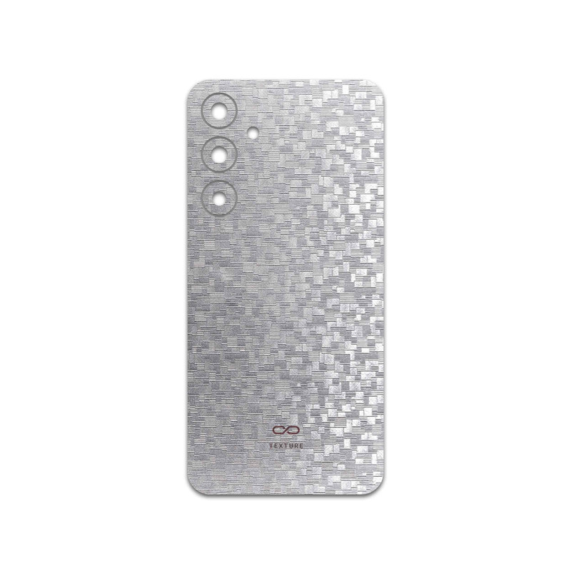 برچسب پوششی ماهوت مدل Silver-Silicon مناسب برای گوشی موبایل سامسونگ Galaxy A55