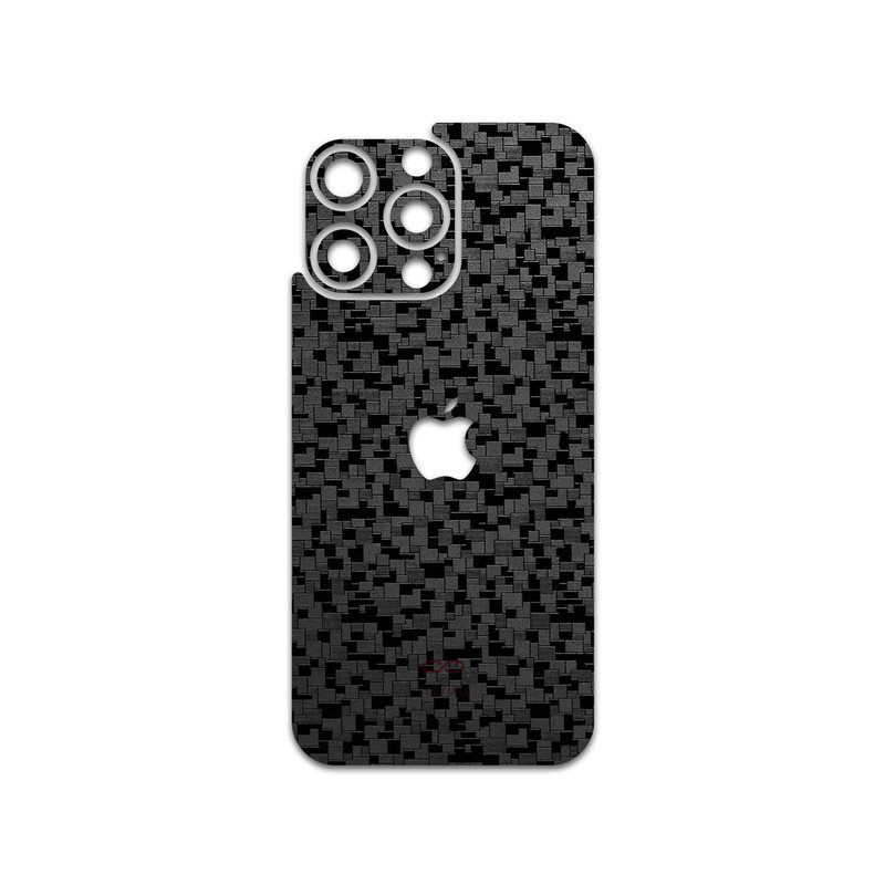 برچسب پوششی ماهوت مدل Black-Silicon مناسب برای گوشی موبایل اپل iPhone 15 Pro Max
