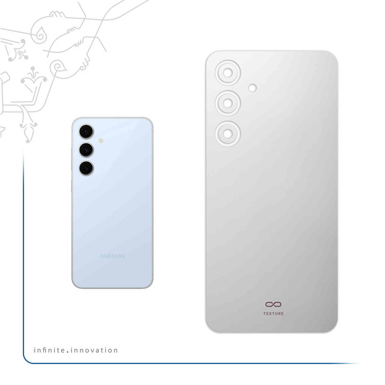 برچسب پوششی ماهوت مدل Matte-White مناسب برای گوشی موبایل سامسونگ Galaxy S24 FE