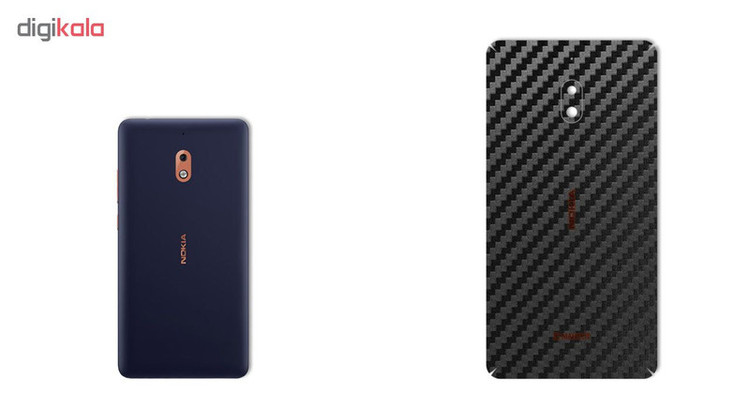 برچسب پوششی ماهوت مدل Carbon-Fiber مناسب برای گوشی نوکیا 2.1
