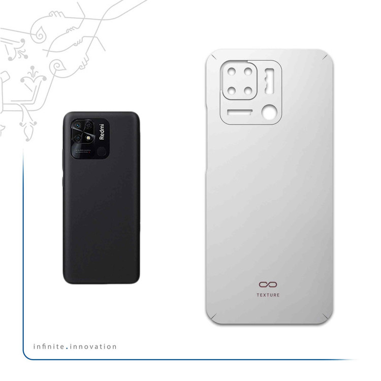 برچسب پوششی ماهوت مدل Matte-White مناسب برای گوشی موبایل شیائومی Redmi 10 Power