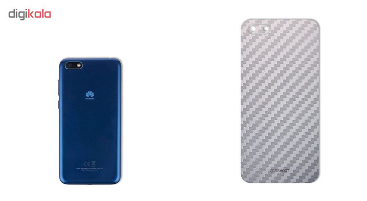 برچسب پوششی ماهوت طرح Carbon-Fiber مناسب برای گوشی موبایل هوآوی Y5 Prime 2018