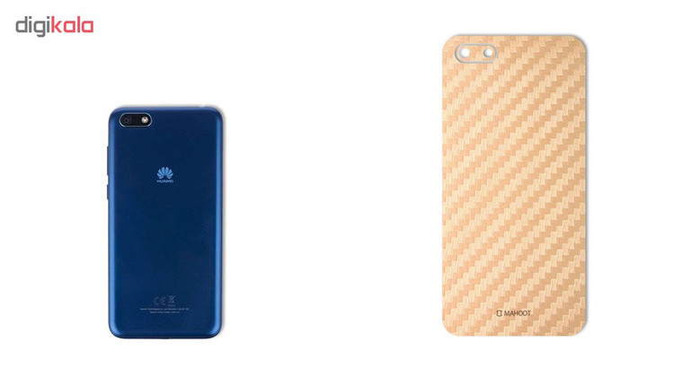 برچسب پوششی ماهوت طرح Carbon-Fiber مناسب برای گوشی موبایل هوآوی Y5 Prime 2018