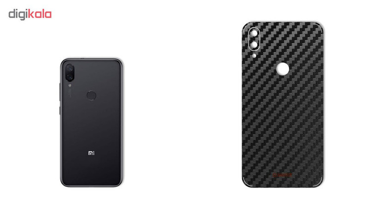 برچسب پوششی ماهوت طرح Carbon-Fiber مناسب برای گوشی موبایل شیائومی Mi Play