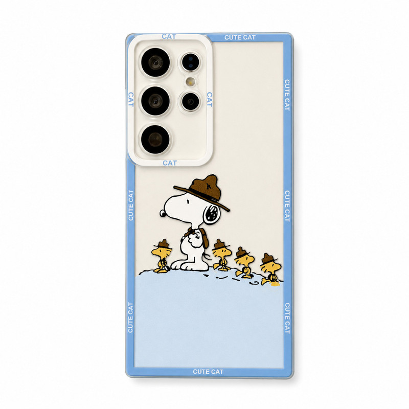 کاور مدل Family Snoopy مناسب برای گوشی موبایل سامسونگ Galaxy S21FE