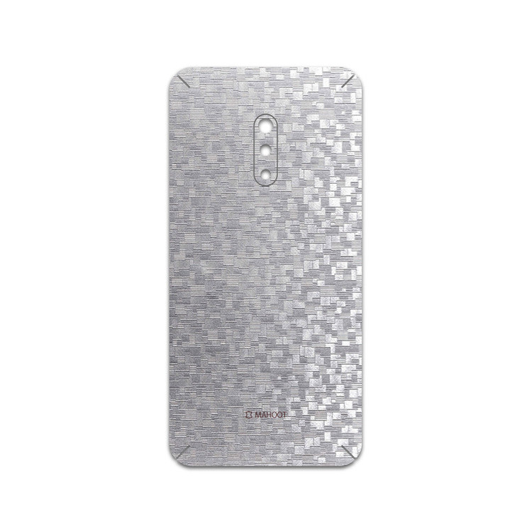 برچسب پوششی ماهوت مدل Silver-Silicon مناسب برای گوشی موبایل اپو Realme X