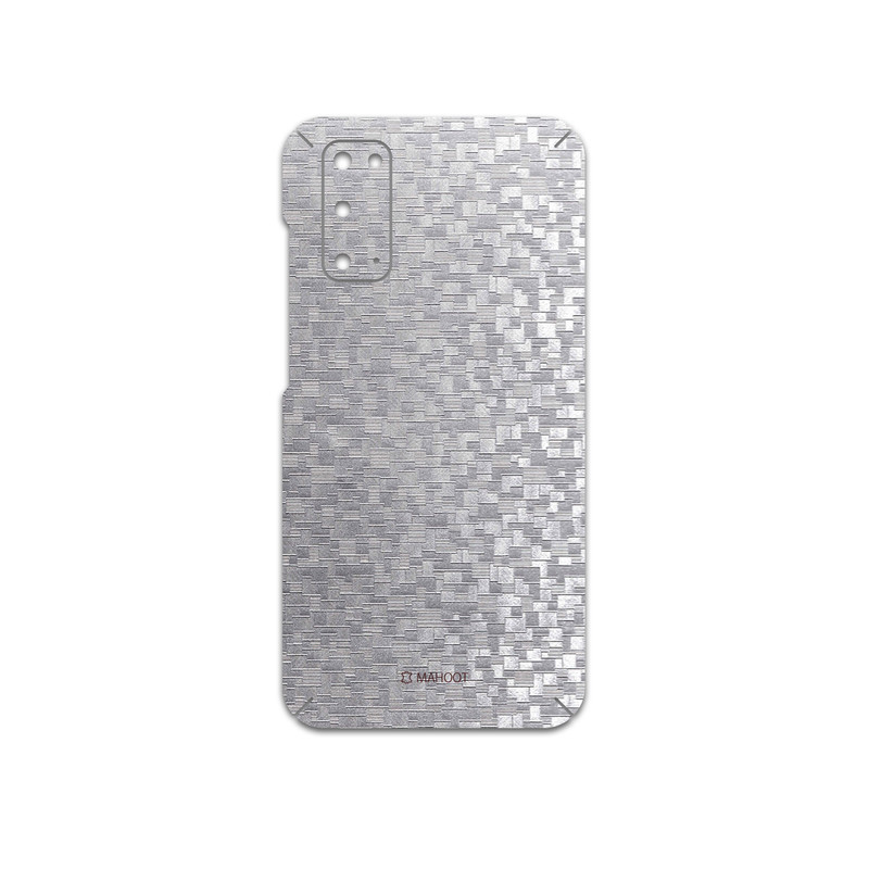 برچسب پوششی ماهوت مدل Silver-Silicon مناسب برای گوشی موبایل سامسونگ Galaxy S20