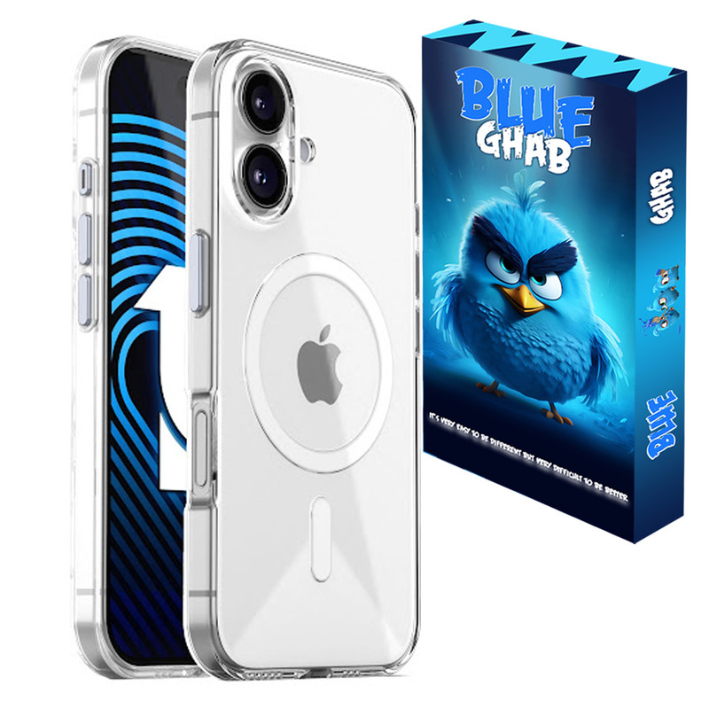 کاور بلو قاب مدل مگ سیف کد 01 مناسب برای گوشی موبایل اپل iPhone 16