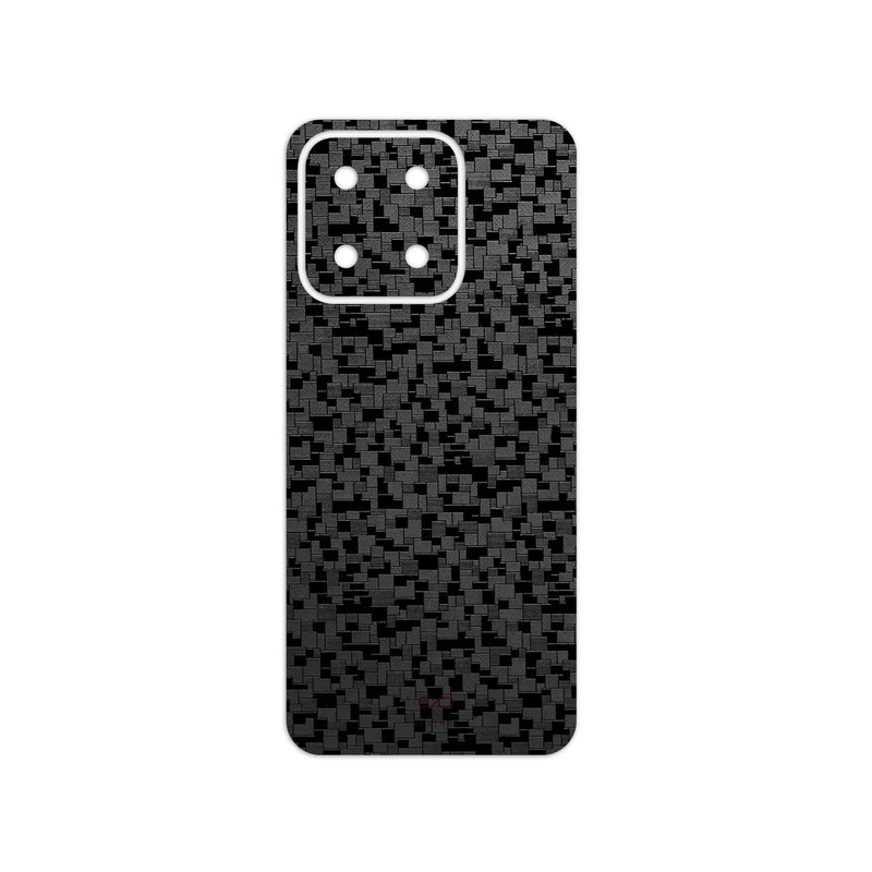 برچسب پوششی ماهوت مدل Black-Silicon مناسب برای گوشی موبایل آنر X5b Plus