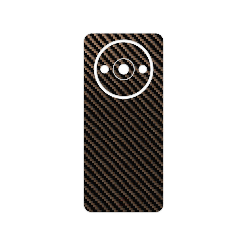 برچسب پوششی ماهوت مدل Glossy-Brown-Fiber مناسب برای گوشی موبایل شیائومی Redmi A3x