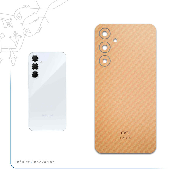برچسب پوششی ماهوت مدل Titanium-Fiber مناسب برای گوشی موبایل سامسونگ Galaxy A55