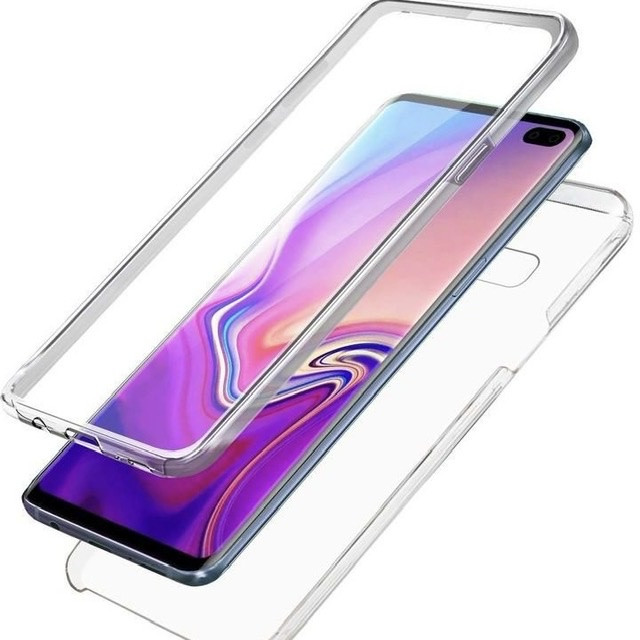 کاور مدل EOURO مناسب برای گوشی موبایل سامسونگ Galaxy S10