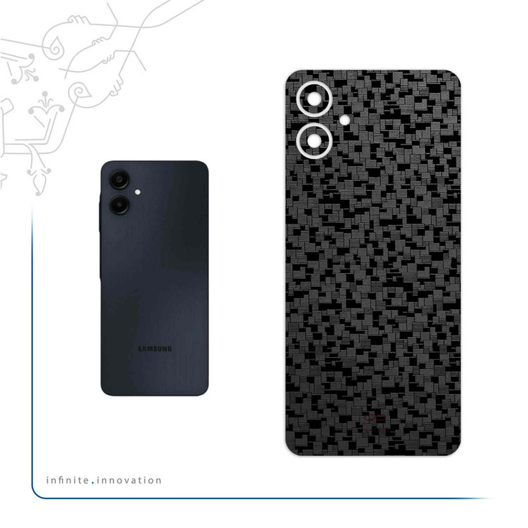 برچسب پوششی ماهوت مدل Black-Silicon مناسب برای گوشی موبایل سامسونگ Galaxy A06