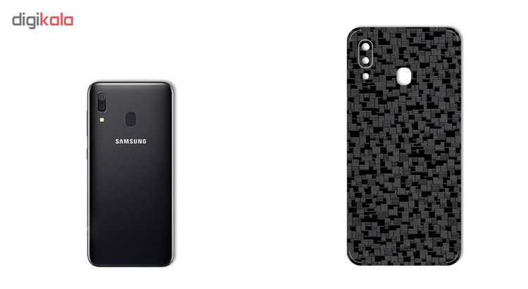 برچسب پوششی ماهوت مدل Silicon-Texture مناسب برای گوشی موبایل سامسونگ Galaxy A30