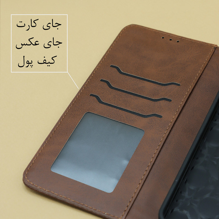 کیف کلاسوری مدل خوشنژاد مناسب برای گوشی موبایل شیائومی Redmi Note 12s
