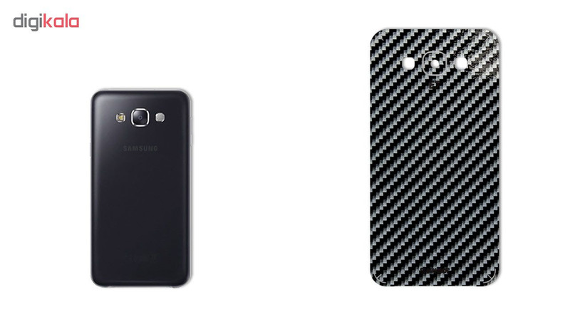 برچسب پوششی ماهوت طرح Shine-Carbon مناسب برای گوشی موبایل سامسونگ Galaxy E7