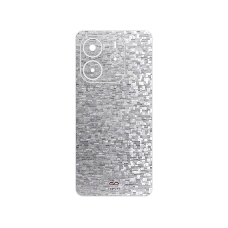 برچسب پوششی ماهوت مدل Silver-Silicon مناسب برای گوشی موبایل شیائومی Redmi Note 14 4G
