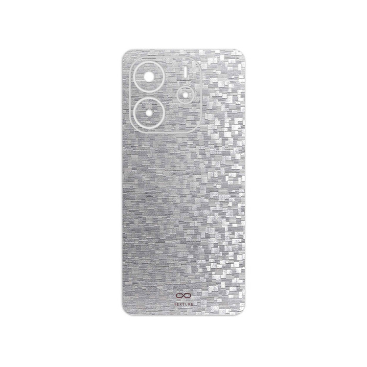 برچسب پوششی ماهوت مدل Silver-Silicon مناسب برای گوشی موبایل شیائومی Redmi Note 14 4G