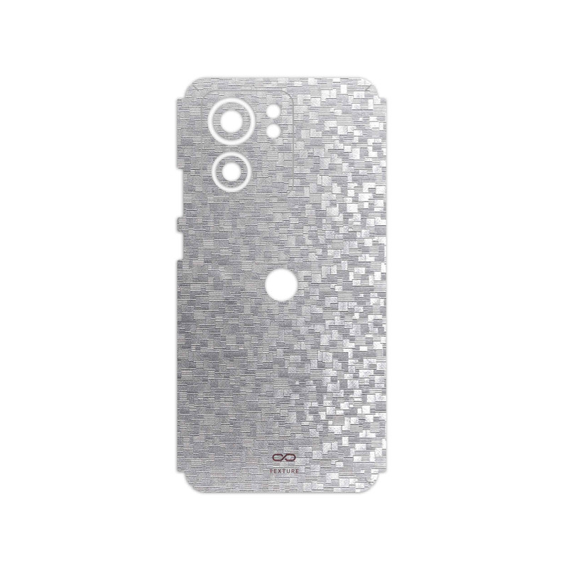 برچسب پوششی ماهوت مدل Silver-Silicon مناسب برای گوشی موبایل موتورولا Edge 40