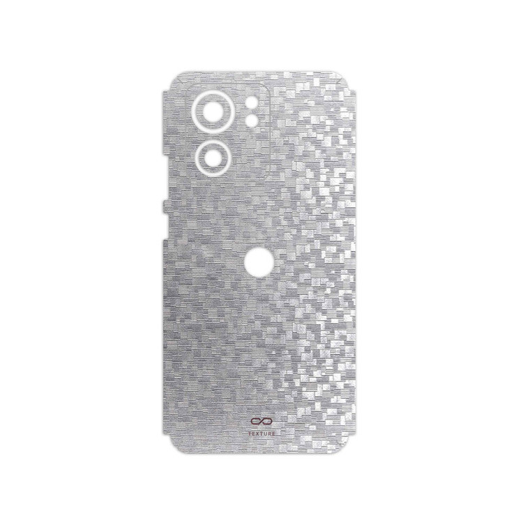 برچسب پوششی ماهوت مدل Silver-Silicon مناسب برای گوشی موبایل موتورولا Edge 40