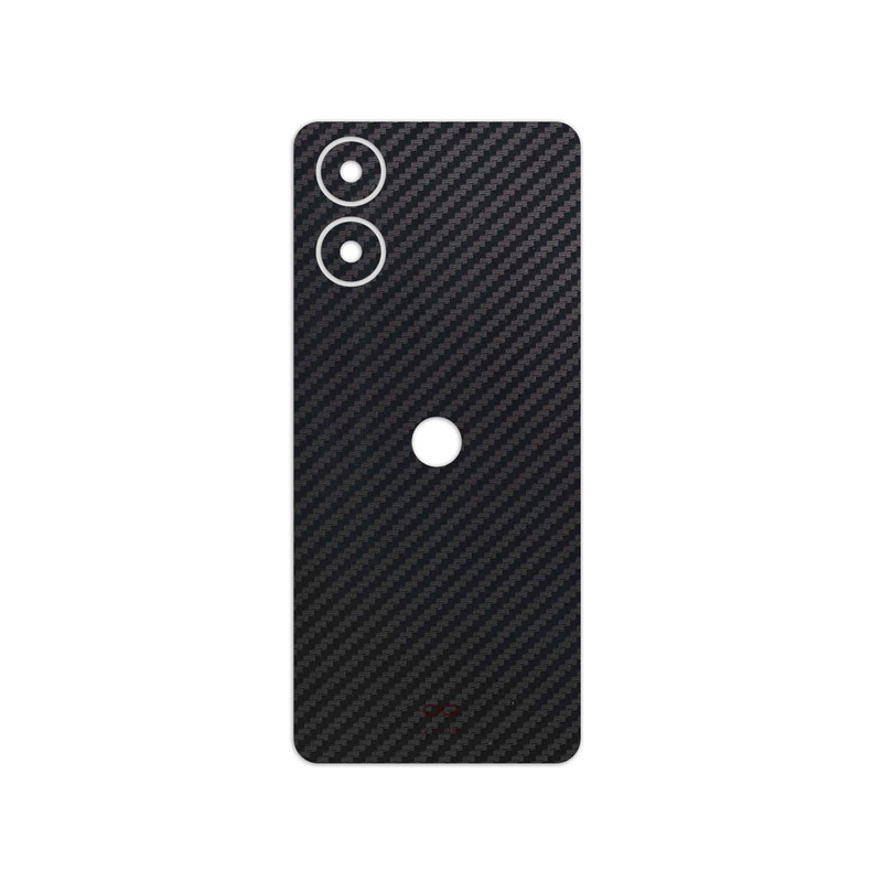 برچسب پوششی ماهوت مدل Carbon-Fiber مناسب برای گوشی موبایل موتورولا Moto G04s